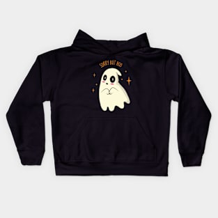 Shy Ghost Sorry But Boo Kids Hoodie